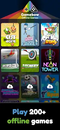 Offline Games No Wifi Gamebow screenshot 1