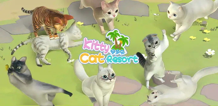 Kitty Cat Resort — Android game banner