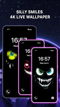 Silly Smile Live Wallpaper 4K screenshot 1