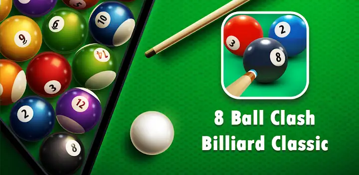 8 Ball Clash - Pool Billiards — Android game banner