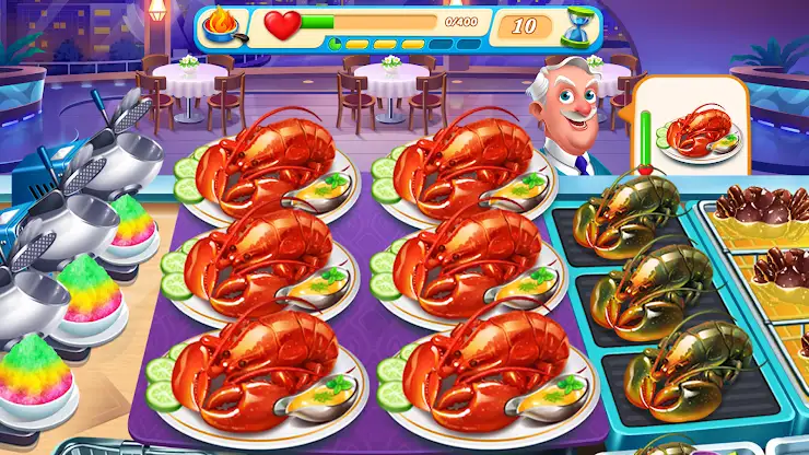 Cooking Train - Food Games screenshot 7