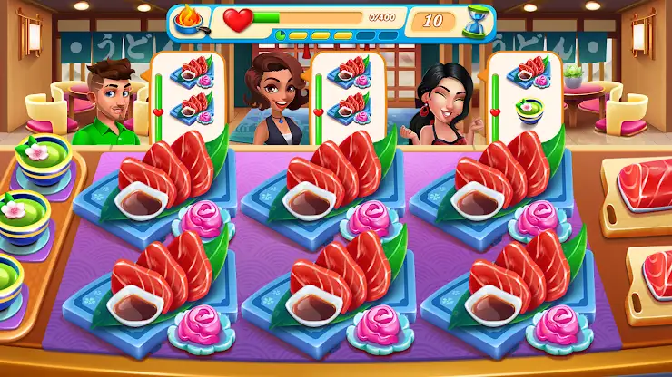Cooking Train - Food Games screenshot 8