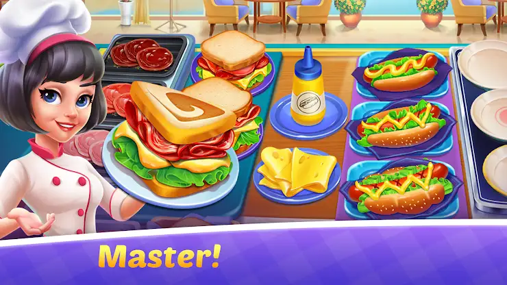 Cooking Train - Food Games screenshot 4