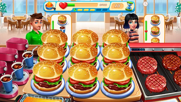 Cooking Train - Food Games screenshot 6