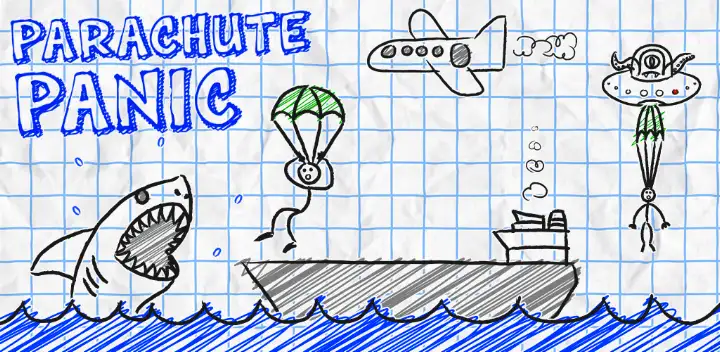 Parachute Panic — Android game banner