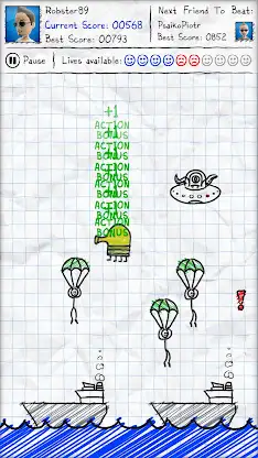 Parachute Panic screenshot 2