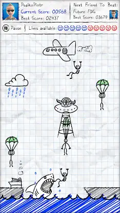 Parachute Panic screenshot 1