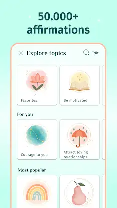 SELF - Positive affirmations screenshot 4