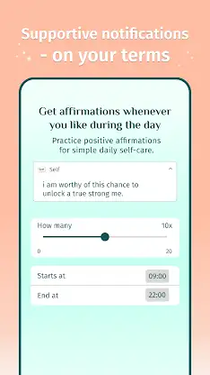 SELF - Positive affirmations screenshot 5