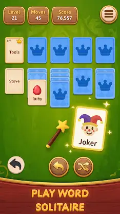Lexy Word Solitaire: Card Game screenshot 2