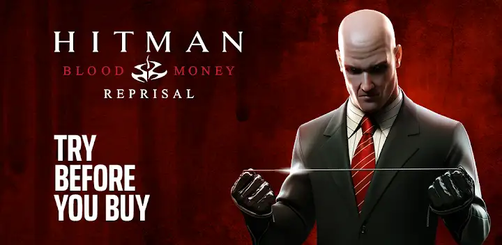 Hitman: Blood Money — Reprisal — Android game banner