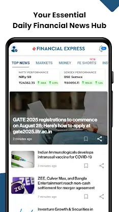 Financial Express-Market News screenshot 1