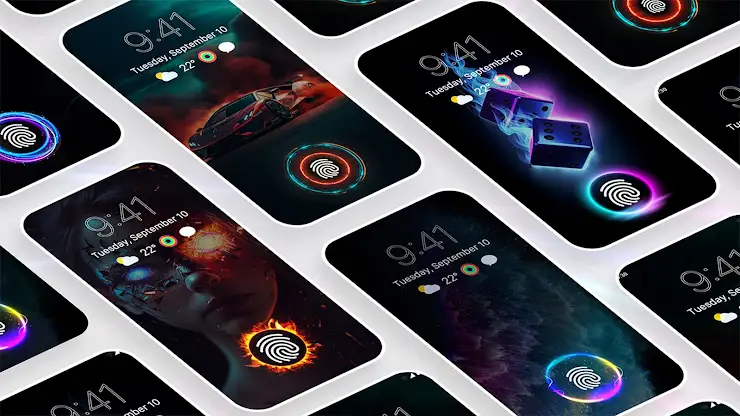Fingerprint Live Animation App screenshot 1