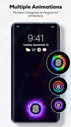 Fingerprint Live Animation App screenshot 2