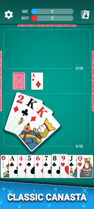 Canasta Card Game screenshot 1