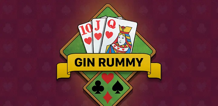 Gin Rummy - Classic Card Game — Android game banner
