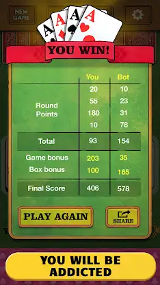 Gin Rummy - Classic Card Game screenshot 7
