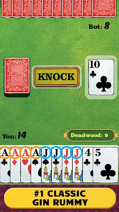 Gin Rummy - Classic Card Game screenshot 2