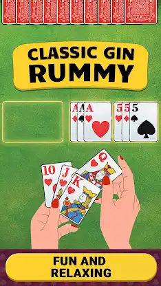 Gin Rummy - Classic Card Game screenshot 1