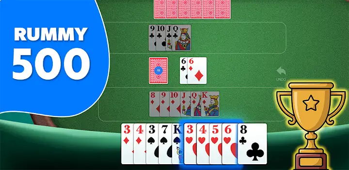 Rummy 500 - Card Game — Android game banner