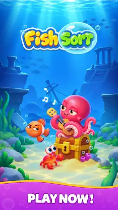 Fish Sort: Bubble Aquarium screenshot 7