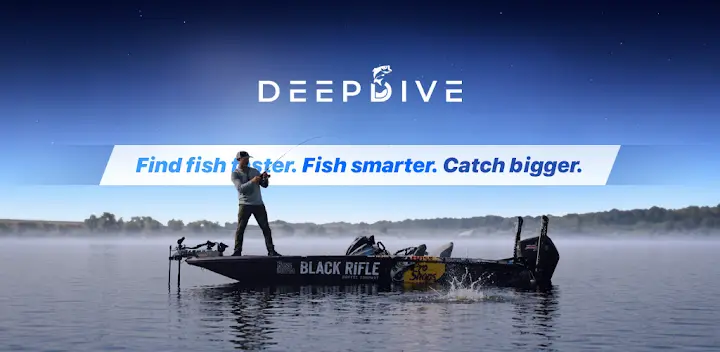 Deep Dive - Bass Fishing App — Android app banner