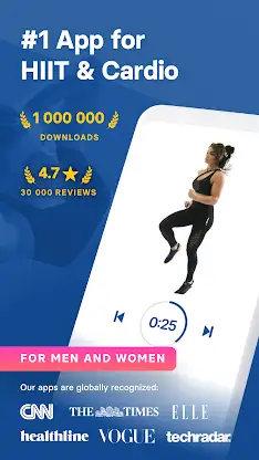 HIIT & Cardio Workout screenshot 1