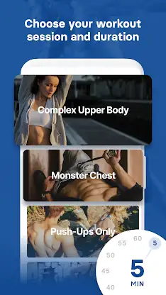 Upper Body Training at Home screenshot 2