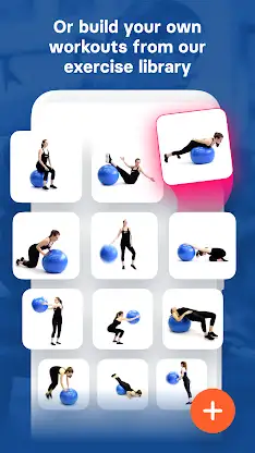 Stability Ball Workouts Fitify screenshot 5