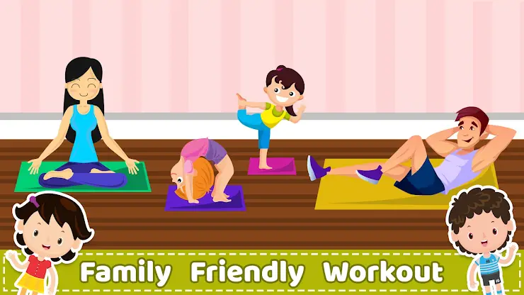 Yoga for Kids & Family fitness screenshot 3