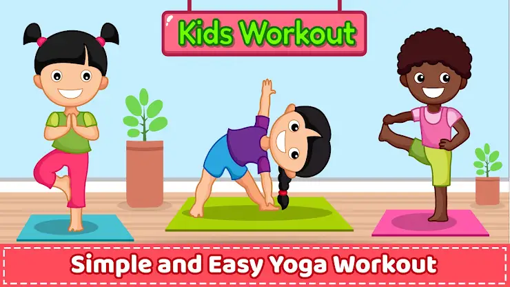 Yoga for Kids & Family fitness screenshot 1