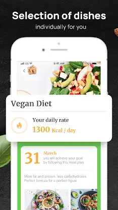 PEP: Vegan. Tracker & recipes screenshot 2