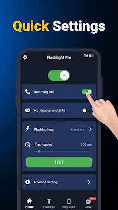 Flashlight Pro: Flash Alert screenshot 5
