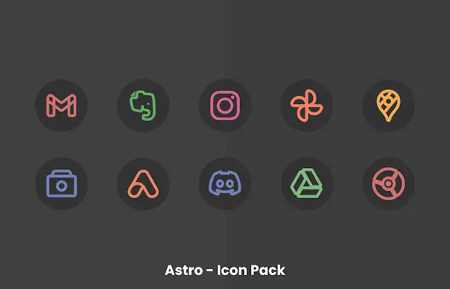 Astro - Icon Pack screenshot 6
