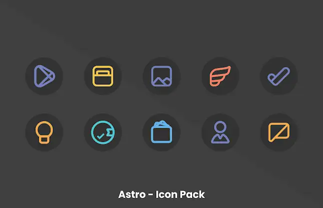 Astro - Icon Pack screenshot 7