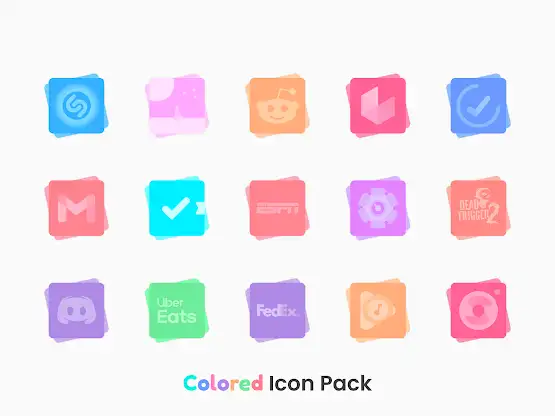 Colored Icon Pack screenshot 3