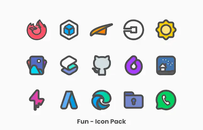 Fun - Icon Pack screenshot 7