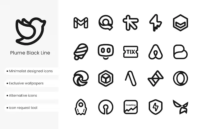 Plume Black Line screenshot 3