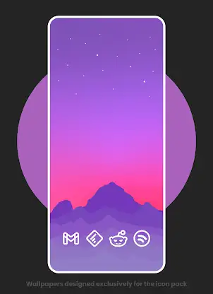 Plume Line - Icon Pack screenshot 7
