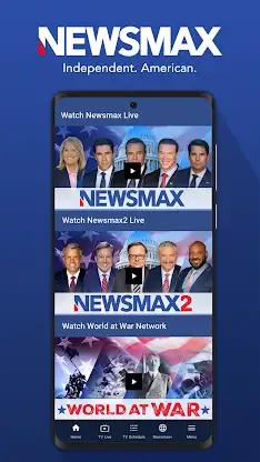 Newsmax screenshot 1