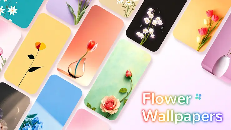 Flower Launcher, beauty themes screenshot 8