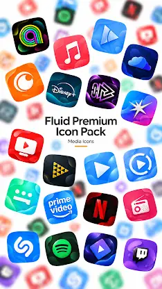 Fluid Premium Icon Pack screenshot 4