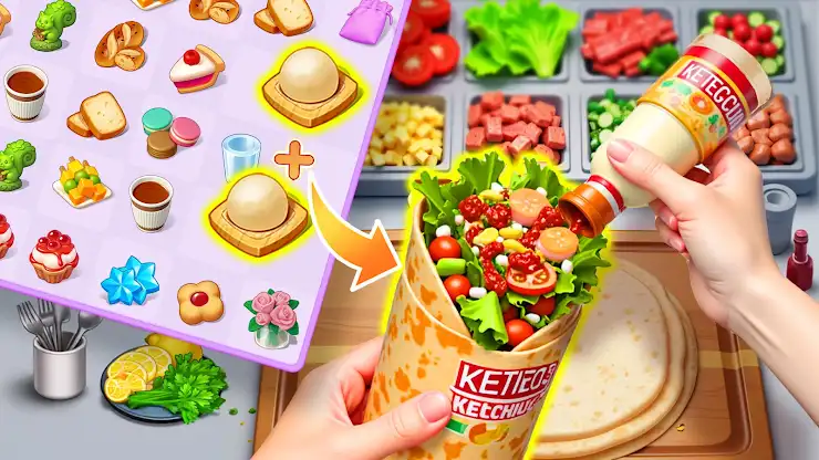 Happy Cooking Merge™ screenshot 8
