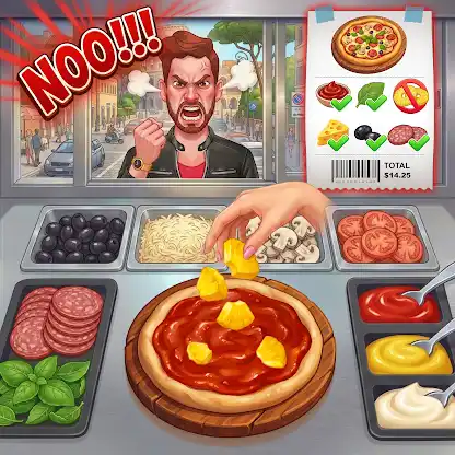 Kitchen Craze jogo de cozinhar screenshot 1