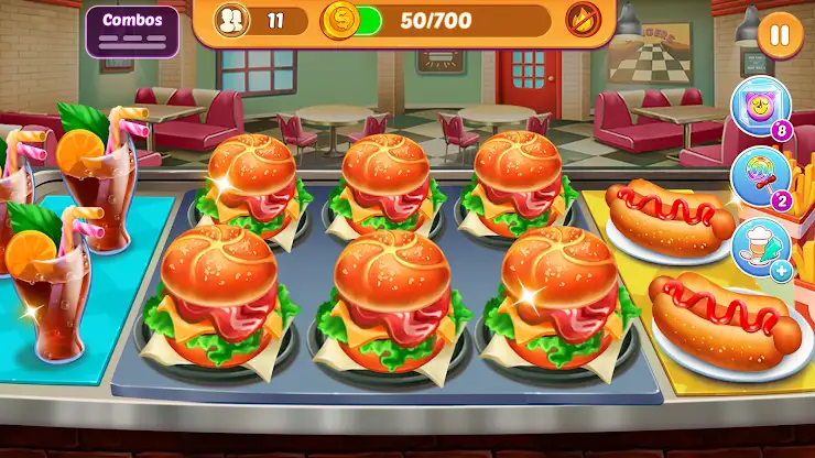 Kitchen Craze jogo de cozinhar screenshot 8