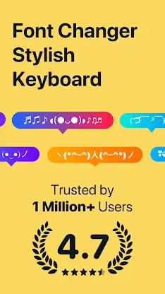 Fonts app keyboard & Changer screenshot 1