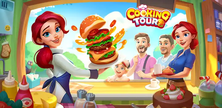Cooking Tour: Restaurant Games — Android game banner