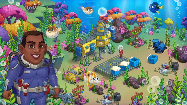 Aquarium Farm:Cozy Ocean Story screenshot 7