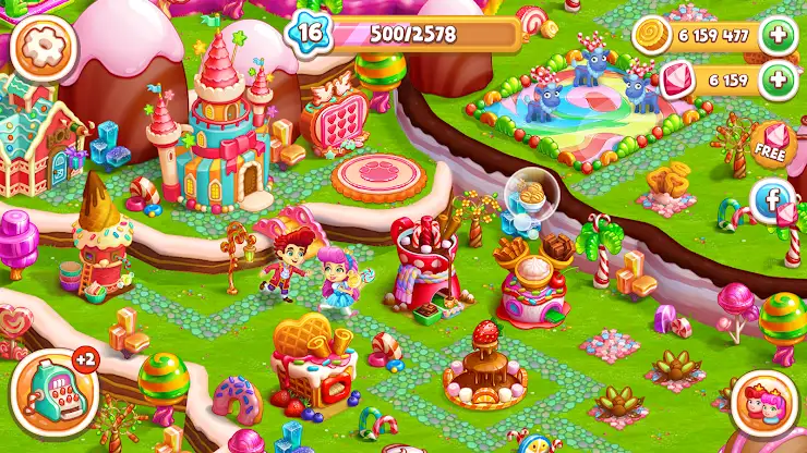 Farm Town: Candy Village Story screenshot 8