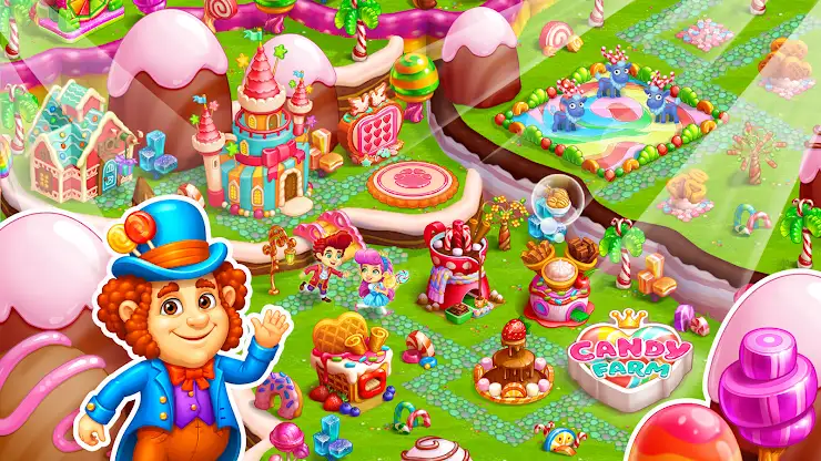 Farm Town: Candy Village Story screenshot 6